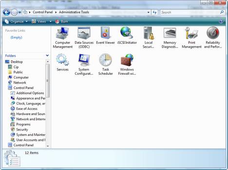 Administrative Tools