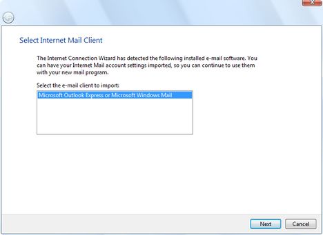 Import and Export Wizard
