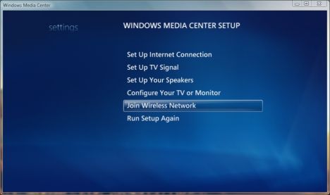 Windows Media Center