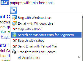 Search on Windows Vista 4 Beginners