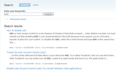 Search on Windows Vista 4 Beginners
