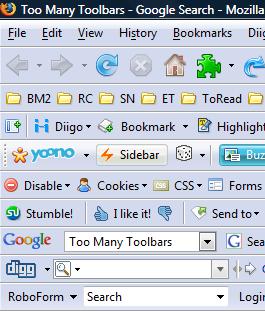Toolbars