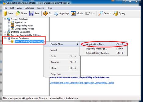 Microsoft Application Compatibility Toolkit