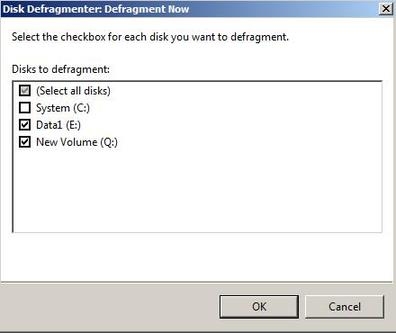 Disk Defragmenter