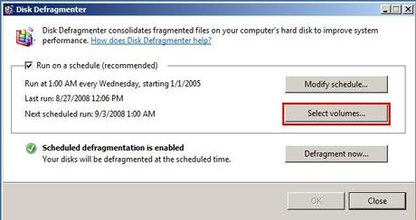 Disk Defragmenter