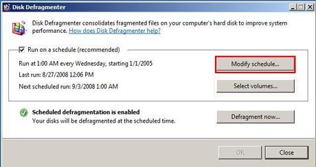 Disk Defragmenter