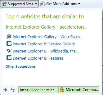 Internet Explorer 8