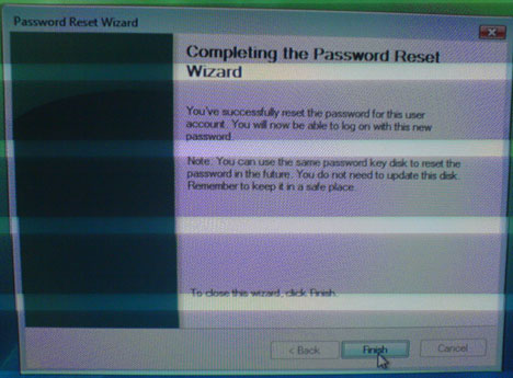 Forgotten Password Wizard