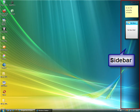 Windows Sidebar