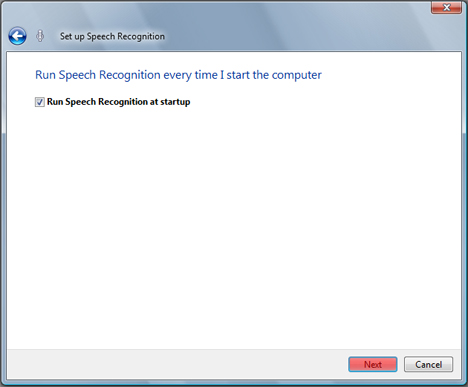 Windows Speech Recognition