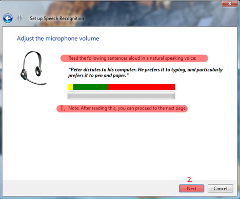 Windows Speech Recognition