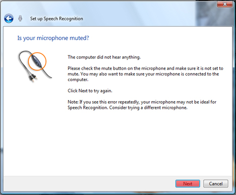 Windows Speech Recognition