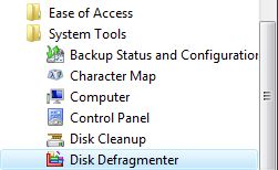 Disk Defragmenter
