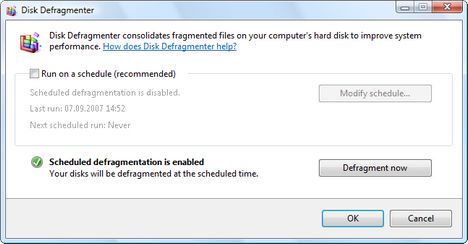 Disk Defragmenter