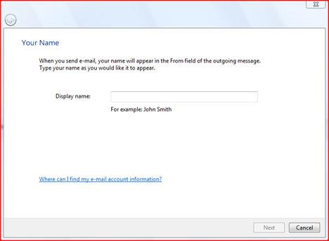 Windows Mail Wizard