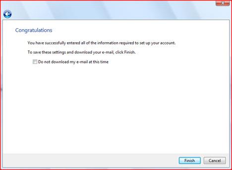 Windows Mail Wizard